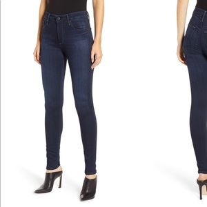 AG Farrah Skinny, high rise skinny jeans